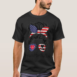Medizinische Assistentin 4. Juli für Amerika Mediz T-Shirt