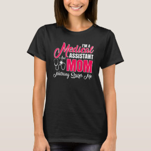 Medizinische Assistentin Mutter Accessoires Regist T-Shirt