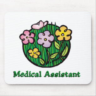 Medizinische Assistenzblüter 2 Mousepad