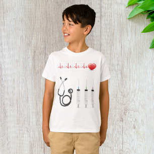 Medizinische Ausrüstung Herzschlag Gesundheitswese T-Shirt