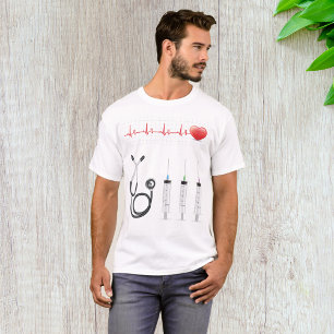 Medizinische Ausrüstung Herzschlag Gesundheitswese T-Shirt
