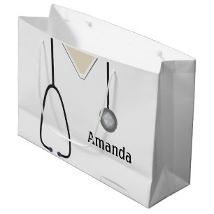 Medizinische Chirurgie Weiße Lg Geschenktasche Große Geschenktüte