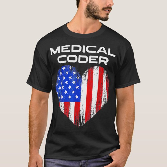 Medizinische Coder Biller-Kodierung _20 T-Shirt (Vorderseite)