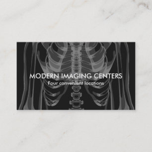 Medizinische Darstellungs-Radiologie-multi Visitenkarte