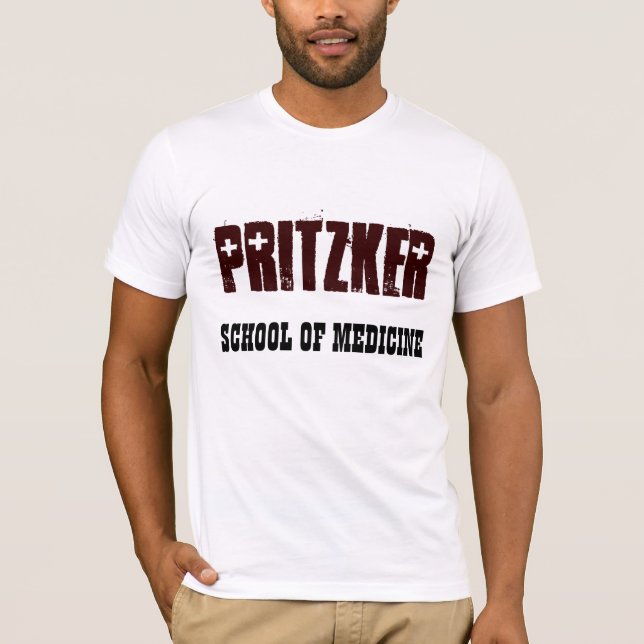 Medizinische Fakultät - Pritzker medizinische T-Shirt (Vorderseite)