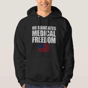 Medizinische Freiheits-Shirt US-Flagge Medizinisch Hoodie