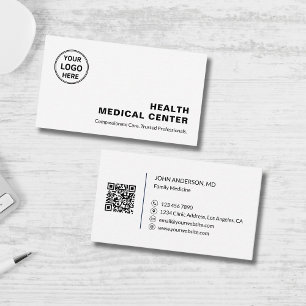 Medizinische Gesundheitsklinik Arzt Professionell Visitenkarte