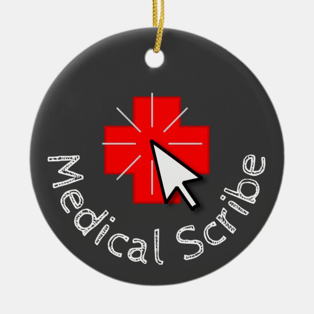 Medizinische Heilkunde Keramik Ornament (Vorne)