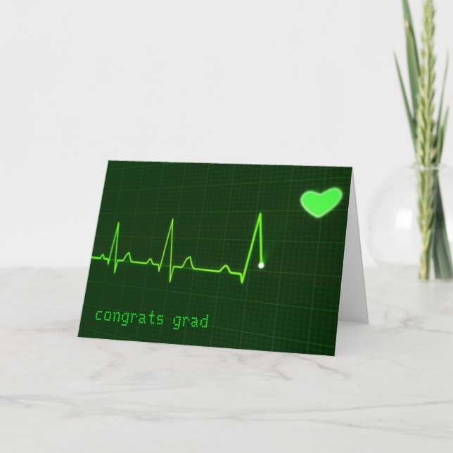 Medizinische Herzüberwachung und benutzerdefiniert Karte (Vorderseite)