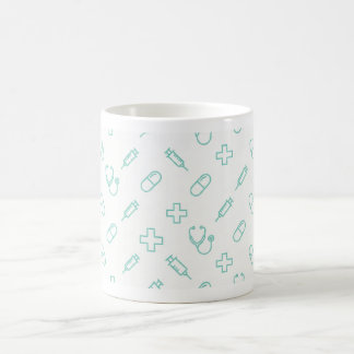 Medizinische Icons Pattern PNG – Arzt Thema Mug De Kaffeetasse