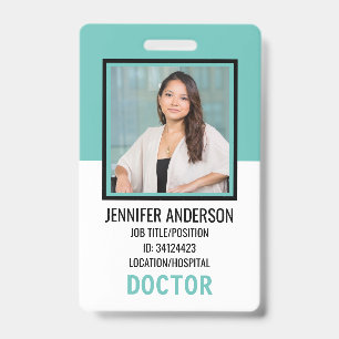 Medizinische ID für Krankenhäuser Ausweis