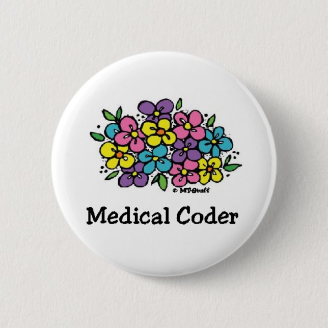 Medizinische Krebszellen 2 Button (Vorderseite)