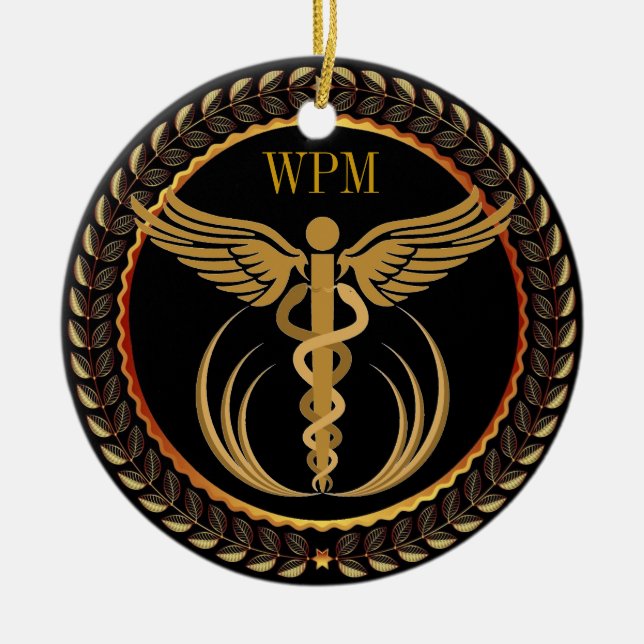 Medizinische Ornameneten - SRF Keramik Ornament (Vorne)
