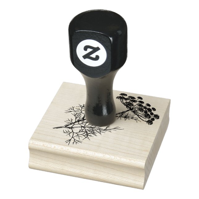medizinische Pflanze Gummistempel (Stempel)