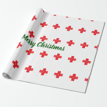 Medizinische quere frohe Weihnachten