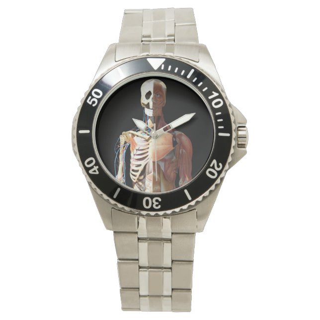 Medizinische Skelettbeobachtung Armbanduhr (Vorderseite)