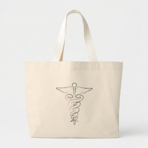 Medizinische Symbol-Tasche Jumbo Stoffbeutel