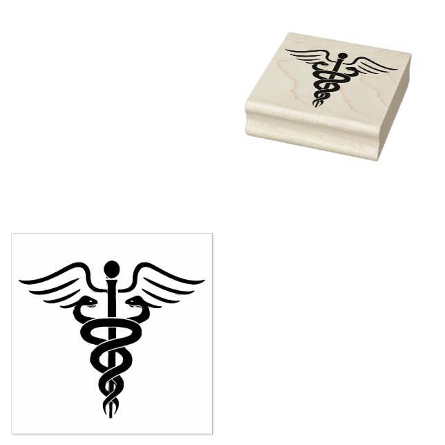 Medizinische Symbolärztin Gummistempel (Stempel)