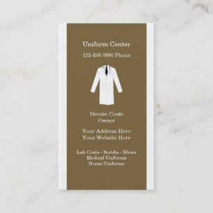 Medizinische Uniform-Visitenkarten Visitenkarte