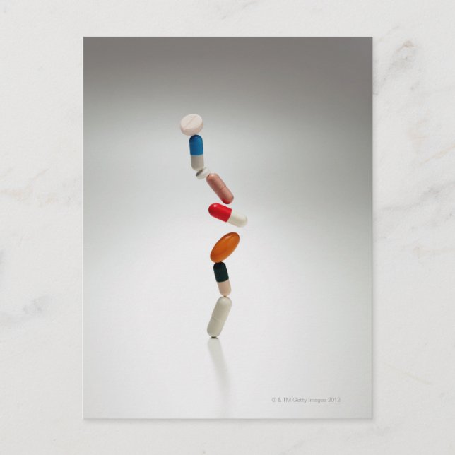 Medizinische Versorgung 3 Postkarte (Vorderseite)