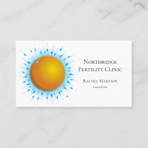 Medizinische Wissenschaft Fertilitätsfamilienklini Visitenkarte