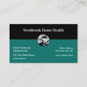 Medizinische Zuhause Health Business Cards Visitenkarte