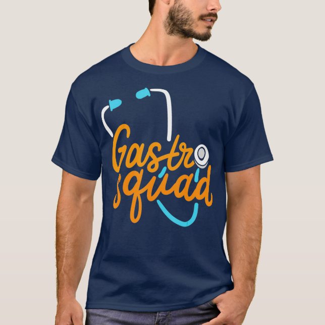 Medizinischer Assistent Gastro Doktor Gastroentero T-Shirt (Vorderseite)