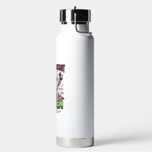 Medizinischer Assistent Hexe Skelett Spritze Kesse Trinkflasche
