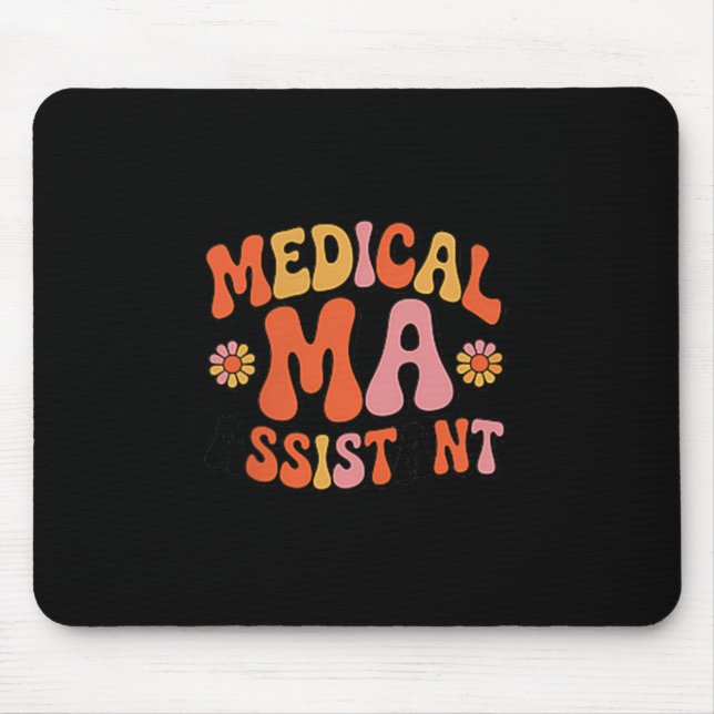 Medizinischer Assistent Ma Cma Krankenpflege Arzt  Mousepad (Vorne)