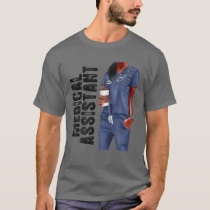 Medizinischer Assistent nach der Liebe Melanin Afr T-Shirt