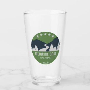 Medizinischer Bow-Schienenweg Glas