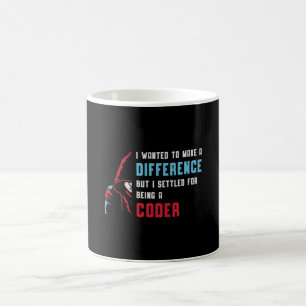 Medizinischer Coder ist ein ICD-Coder-Geschenk Kaffeetasse