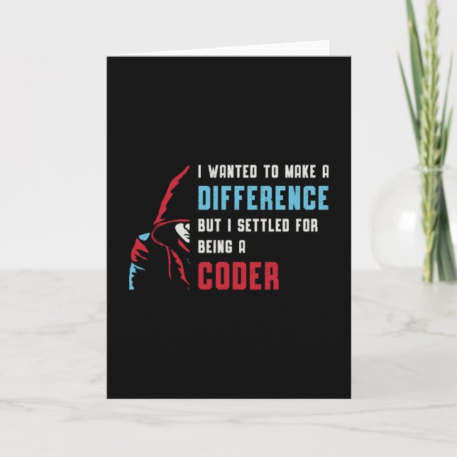 Medizinischer Coder ist ein ICD-Coder-Geschenk Karte (Vorderseite)