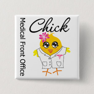 Medizinischer Front Office Button