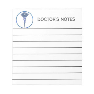 Medizinischer Gesundheitswesen-Doktor Nurse Notes Notizblock