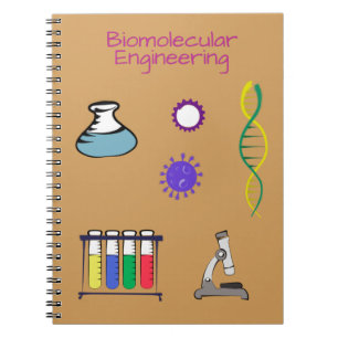 Medizinischer Ingenieur für Biomolekulare Notizblock