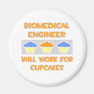 Medizinischer Ingenieur ... Wird für Cupcakes arbe Magnet