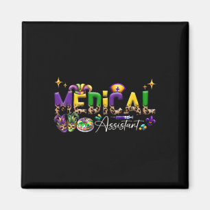 Medizinischer Istant Funny Mardi Gras Magnet