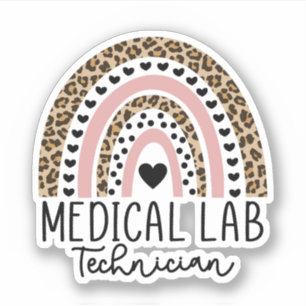 Medizinischer Labortechniker MLT-Geschenk Aufkleber