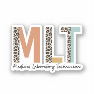 Medizinischer Labortechniker MLT-Geschenk Aufkleber