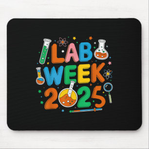 Medizinischer Labrador Scientist Retro Labrador Wo Mousepad