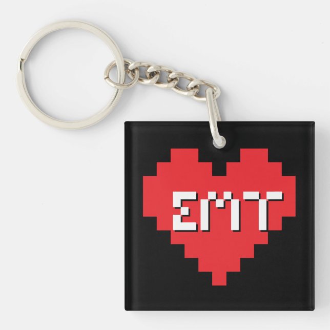 Medizinischer Notfalltechniker emm Gesundheit Schlüsselanhänger (Vorderseite)