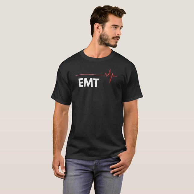 Medizinischer Notfalltechniker emm Gesundheit T-Shirt (Vorne ganz)