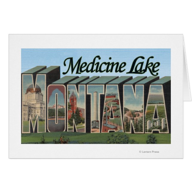 Medizinischer See, Montana (Vorderseite (Horizontal))
