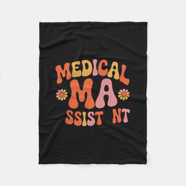 Medizinischer Sofort-Ma Cma Krankenpflege Arzt Sof Fleecedecke (Vorderseite)