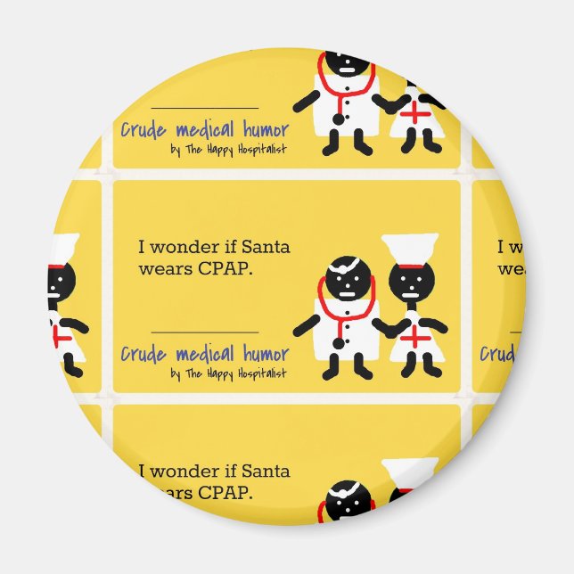 Medizinischer Spaß Magnet (Vorne)