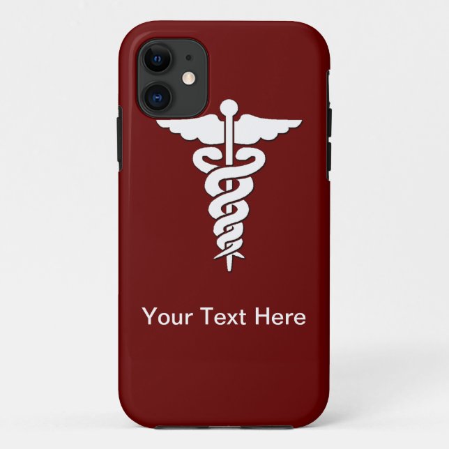 Medizinischer Symbol-Telefon-Kasten Case-Mate iPhone Hülle (Rückseite)