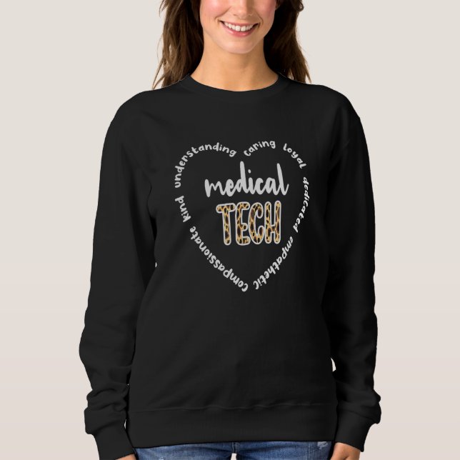 Medizinischer Techniker für den technischen Labrad Sweatshirt (Vorderseite)