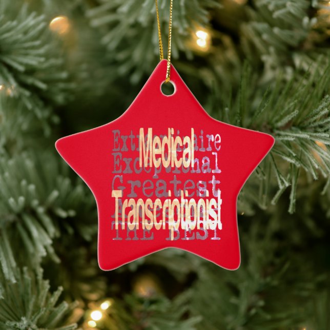 Medizinischer Übersetzer Keramik Ornament (Baum)