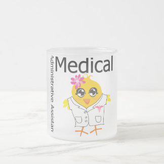 Medizinischer Verwaltungsmitarbeiter Mattglastasse